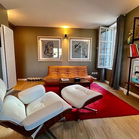 Appartamento La Petite Adresse Du 10Honfleur Esterno foto