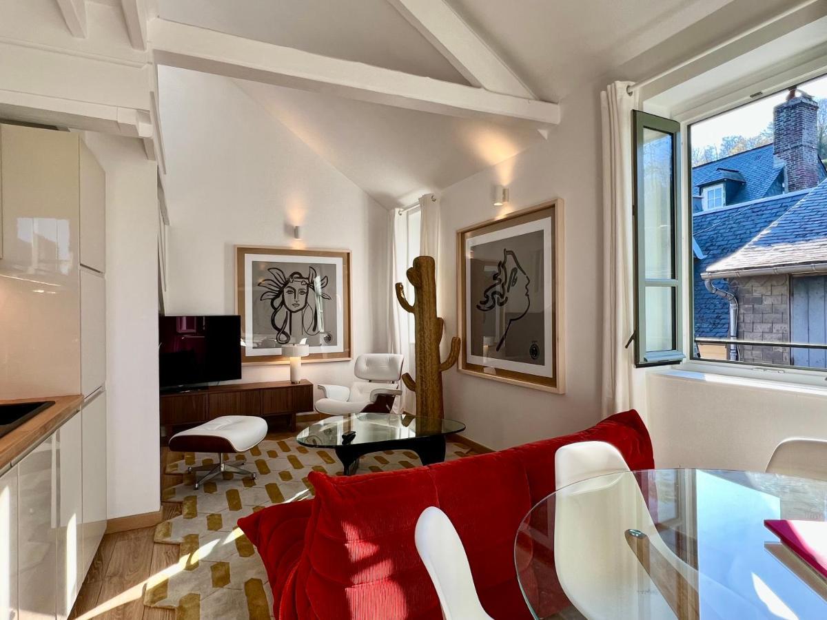 Appartamento La Petite Adresse Du 10Honfleur Esterno foto