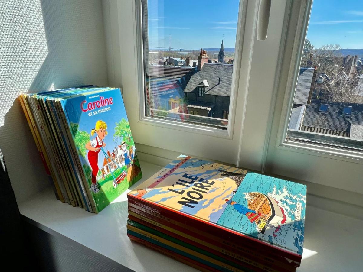 Appartamento La Petite Adresse Du 10Honfleur Esterno foto