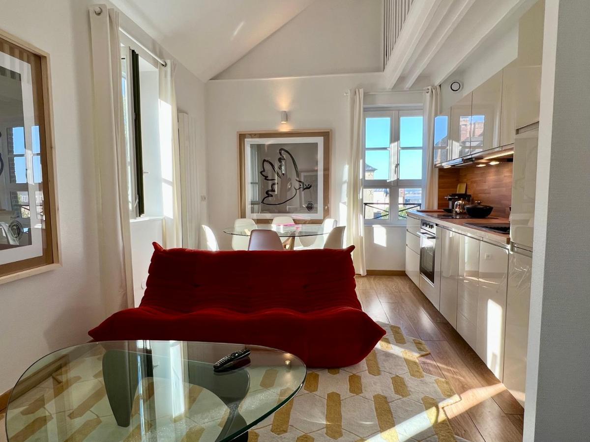 Appartamento La Petite Adresse Du 10Honfleur Esterno foto
