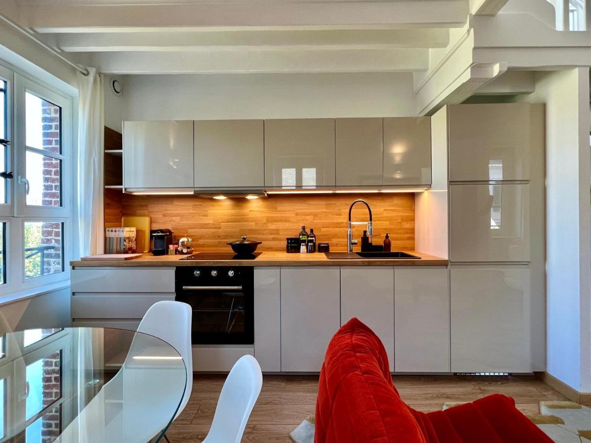 Appartamento La Petite Adresse Du 10Honfleur Esterno foto