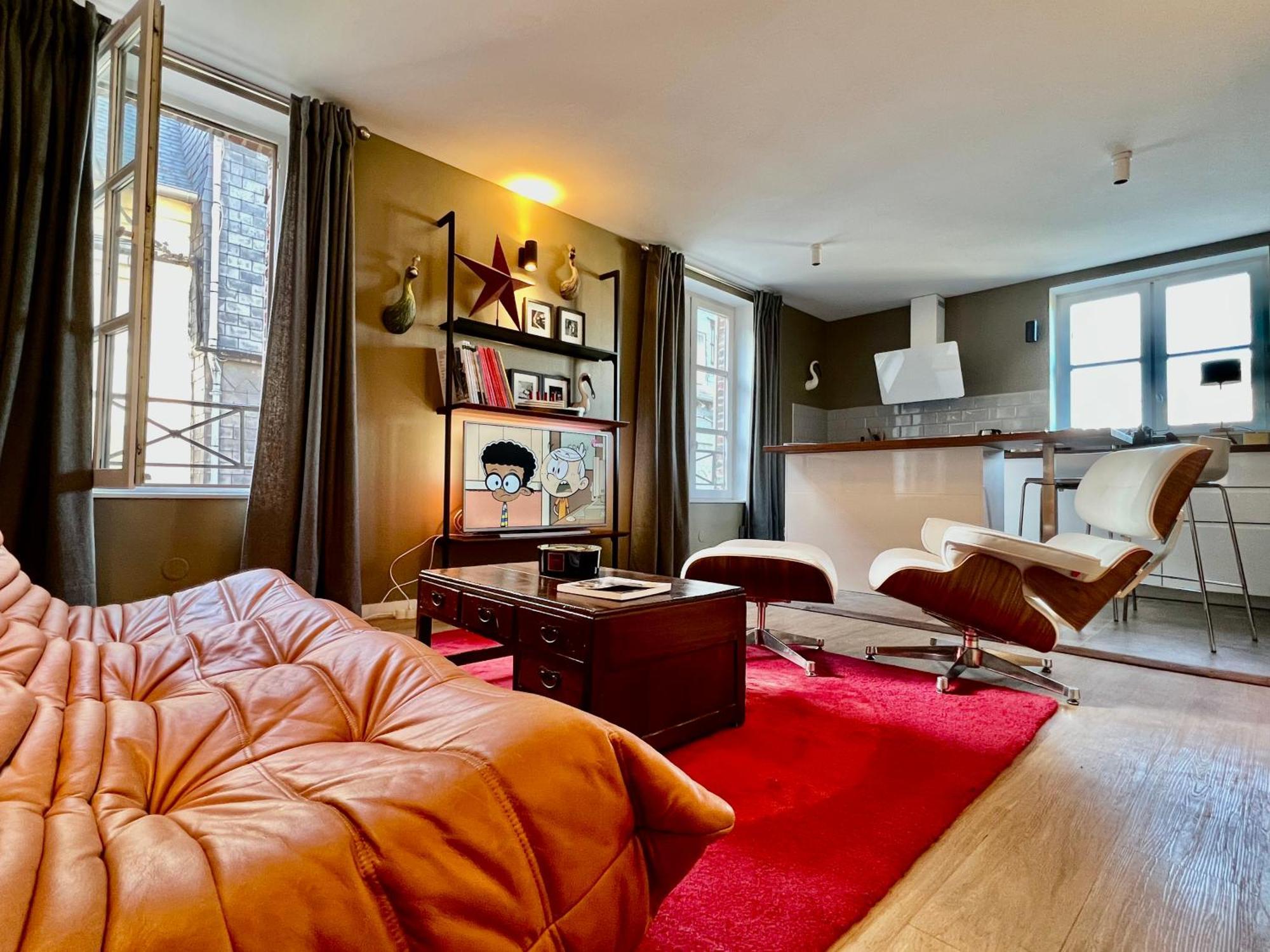 Appartamento La Petite Adresse Du 10Honfleur Esterno foto