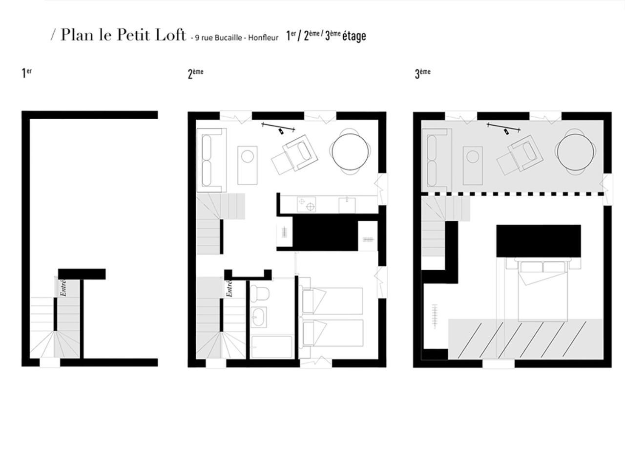 Appartamento La Petite Adresse Du 10Honfleur Esterno foto